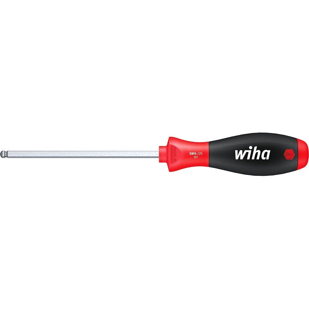 Wiha Screwdriver SoftFinish Ball head with hexagon blade 10.0 mm x 150 mm (26333)