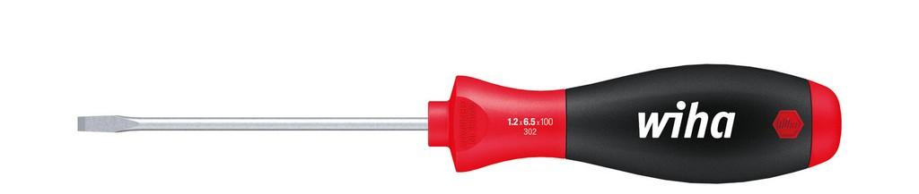 Wiha Screwdriver SoftFinish Straight notch with round blade 8.0 mm x 175 mm (00707)