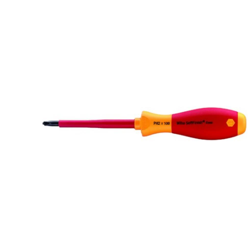 Wiha Screwdriver SoftFinish electric PlusMinus/Phillips SL/PH1 x 80 mm (30716)