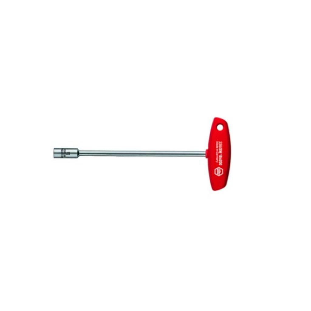 Wiha Socket spanner with cross handle Bright nickel-plated hexagon 8.0 mm (00971)