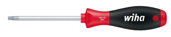 Wiha Screwdriver SoftFinish TORX® MagicSpring® with round blade T6 x 60 mm (27736)
