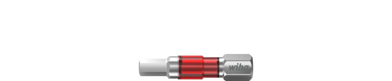 Wiha Bit set TY-bit 29 mm Hexagon (size 3), with 5 parts, 1/4 C6.3 in box (42104)