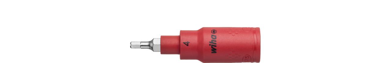 Wiha Insulated top 3/8“ internal hexagon 4.0 mm (43105)