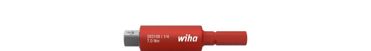 Wiha Adapter slimVario® electric for 1/4 socket wrench (43139)