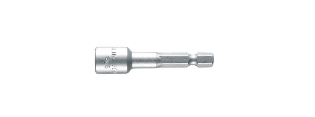 Wiha Socket wrench insert 55 mm External hexagon 1/4 E6,3 5.5 mm (04513)