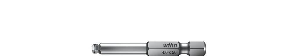 Wiha Bit Professional Spanner with ball head MagicRing® 1/4 E6,3 4.0 mm (25740)