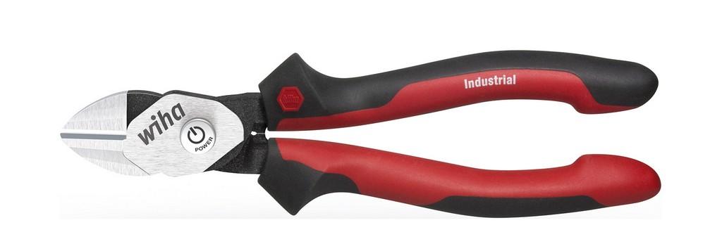 Wiha High-efficiency side bite pliers BiCut® Industrial with DynamicJoint® adjustable 200 mm, 8 (38189)