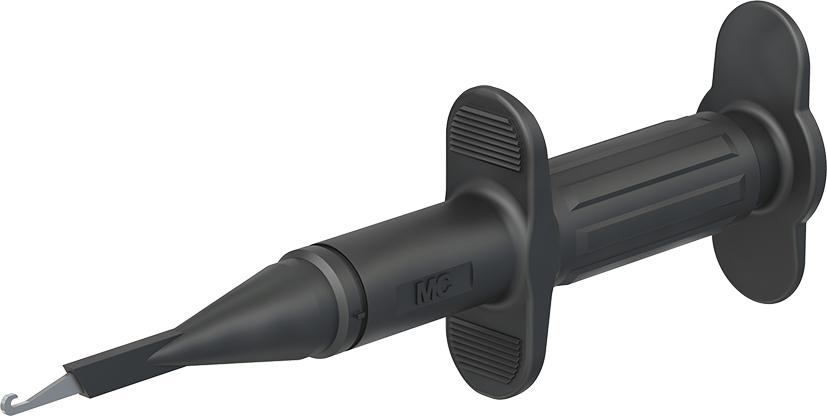 4 mm test connector black