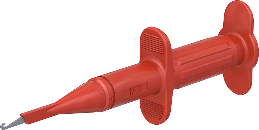 4 mm test connector red
