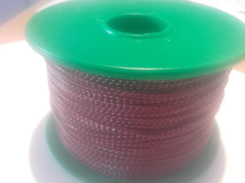 Seal wire 0.5x0.3mm á 225m nylon, red