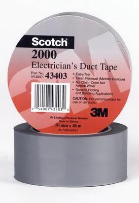 Scotch® tape 2000 light gray electrician's 