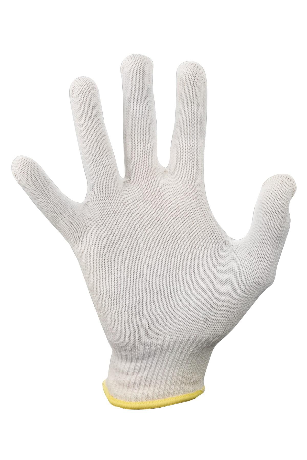Cotton glove is used as an underglove for insulated gloves