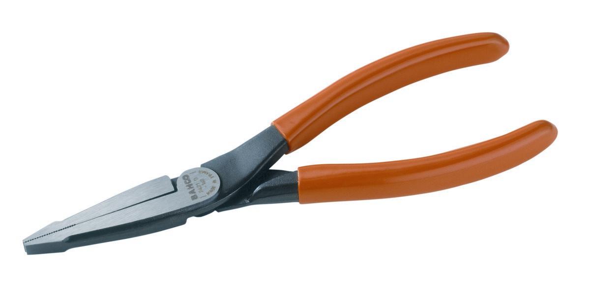 Bahco Flat nose pliers, PVC coated handles