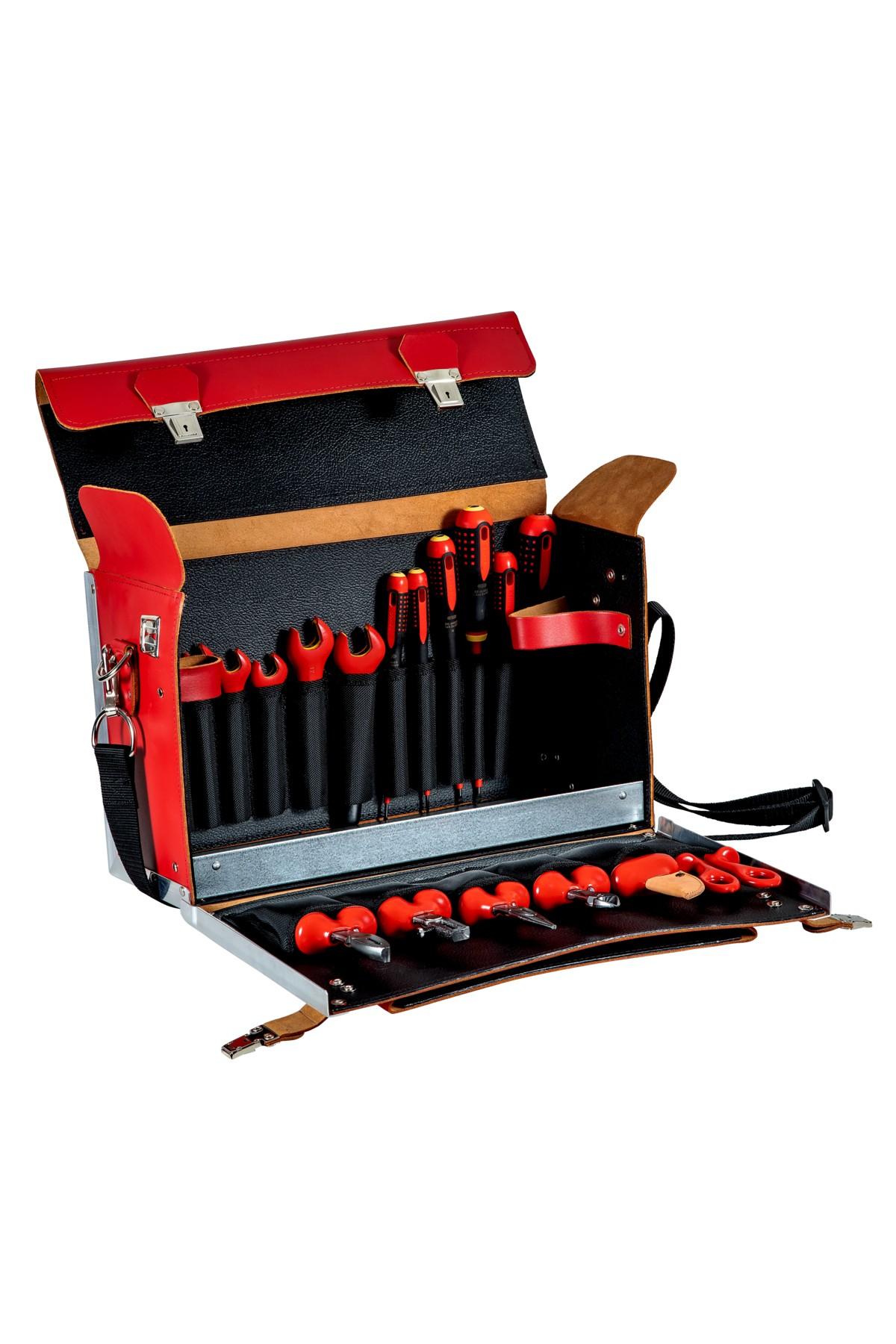 VDE-insulated electrician's tool set 19 parts