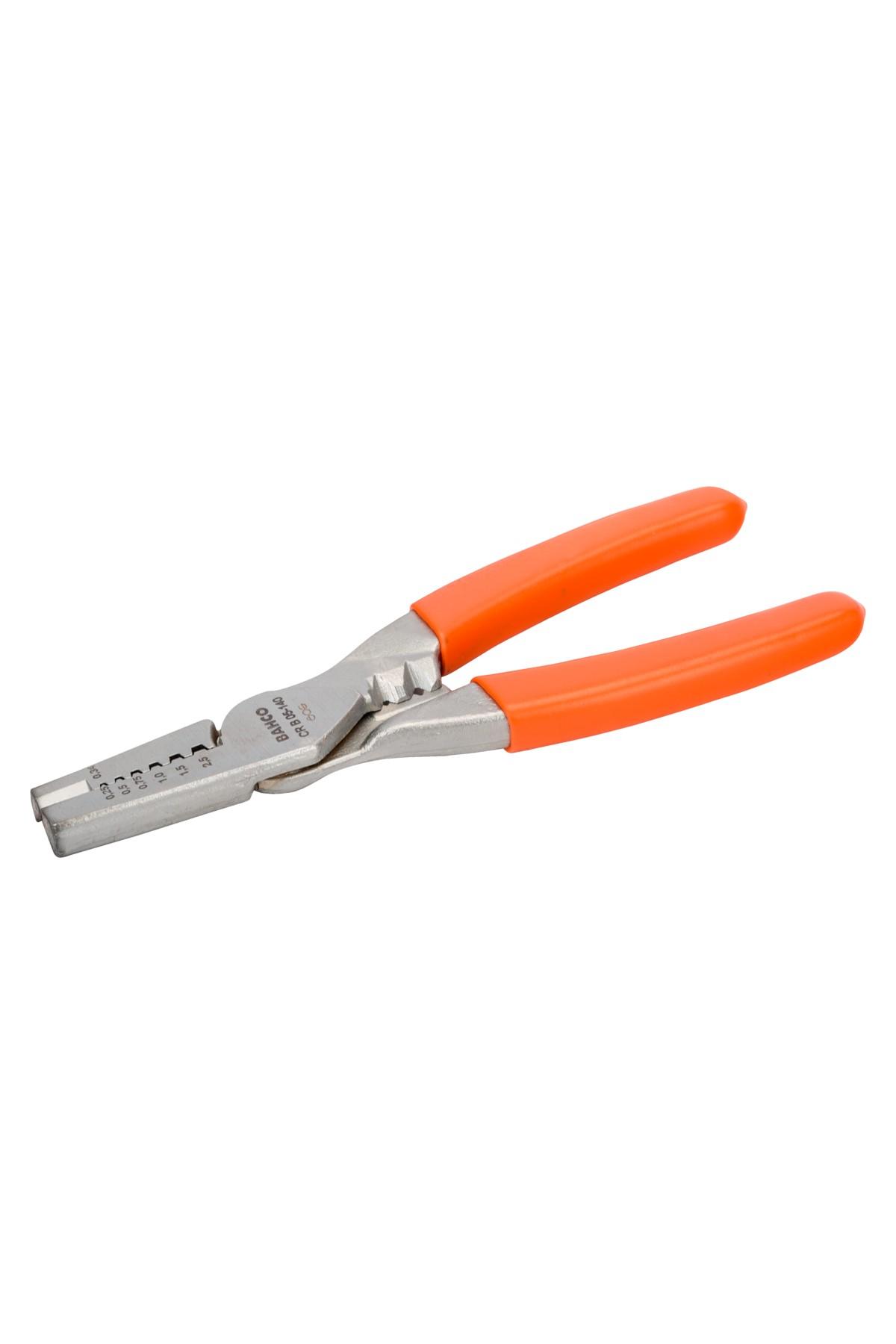 Crimping pliers for cable connectors 0.5-2.5 mm