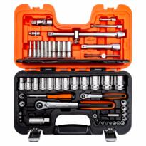 1/4 and 1/2 socket wrench set 56 parts
