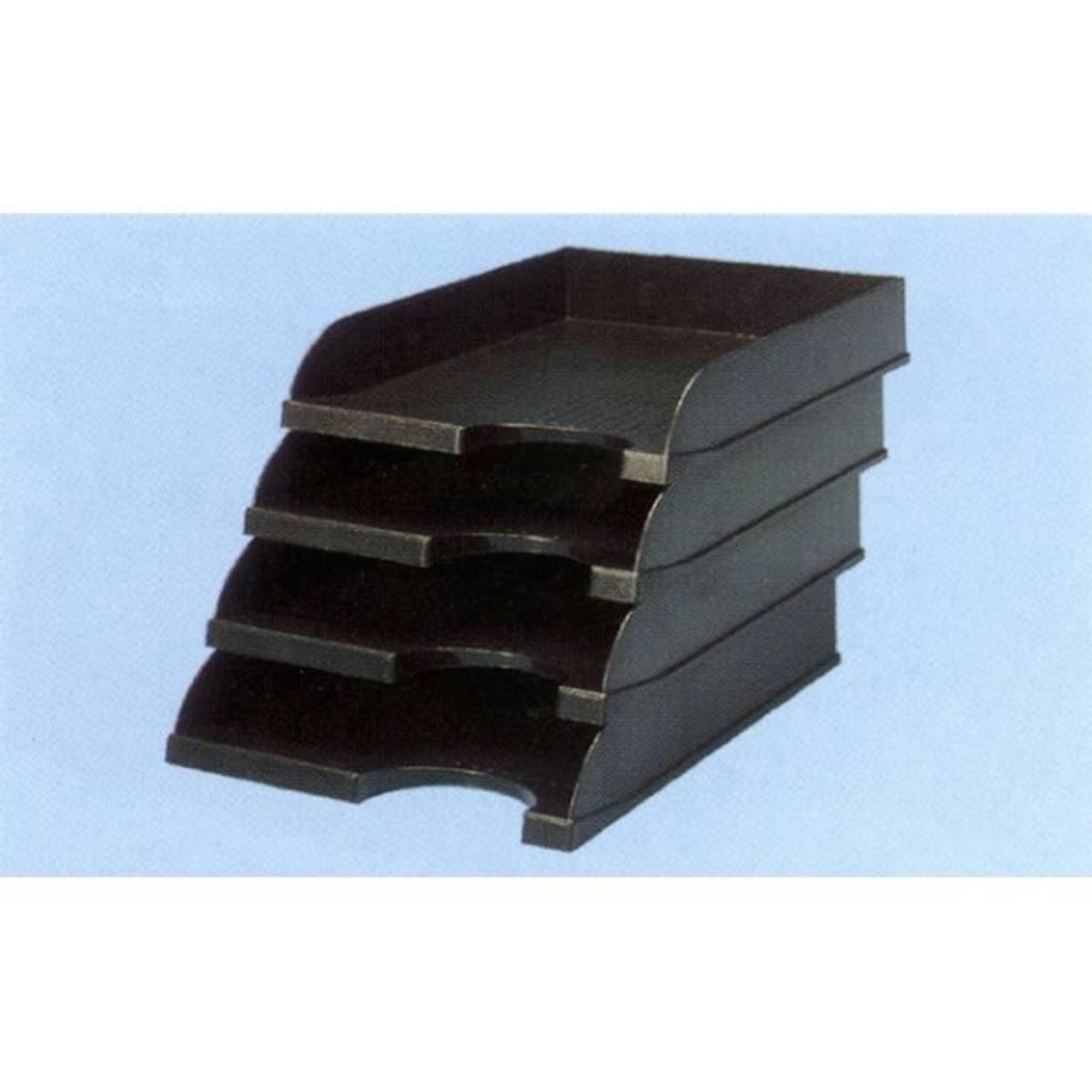 BJZ C-199-975 desk tray/organizer Plastic Black