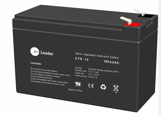 CT-Leader 12V/9Ah Cylic Fast-on 6,3mm 