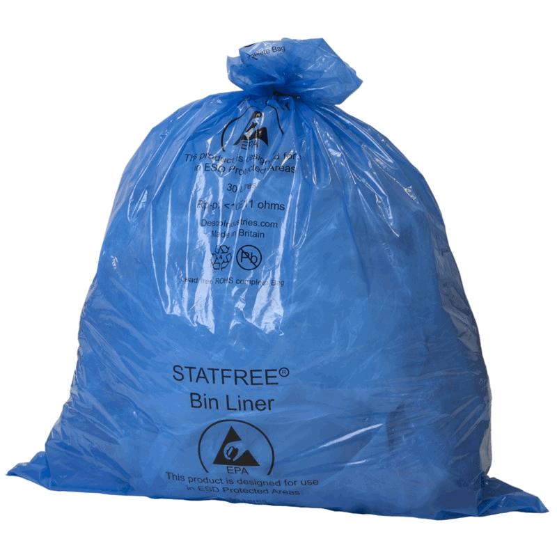 DESCO 239230 trash bag 30 L Blue 100 pc(s)