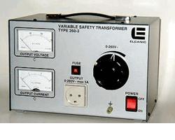 Elcanic 260-3 voltage transformer 0 - 260 V