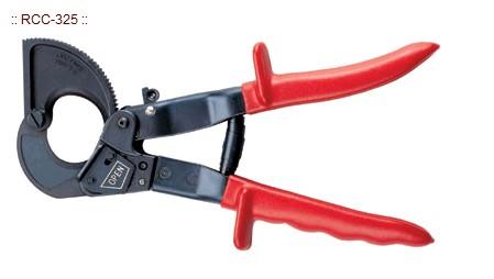 Cable scissors w / click feed max. 300mm²