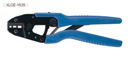 Crimping pliers for terminal tubes 16-35mm²; AWG 6-2; trapezoidal shape