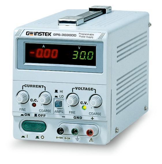 GW Power supply 0-30V / 0-3A