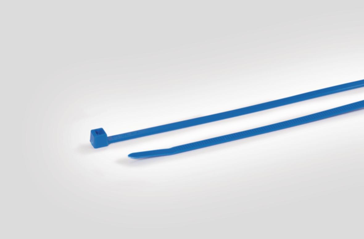 Hellermann Tyton T50R cable tie Polyamide Blue 100 pc(s)