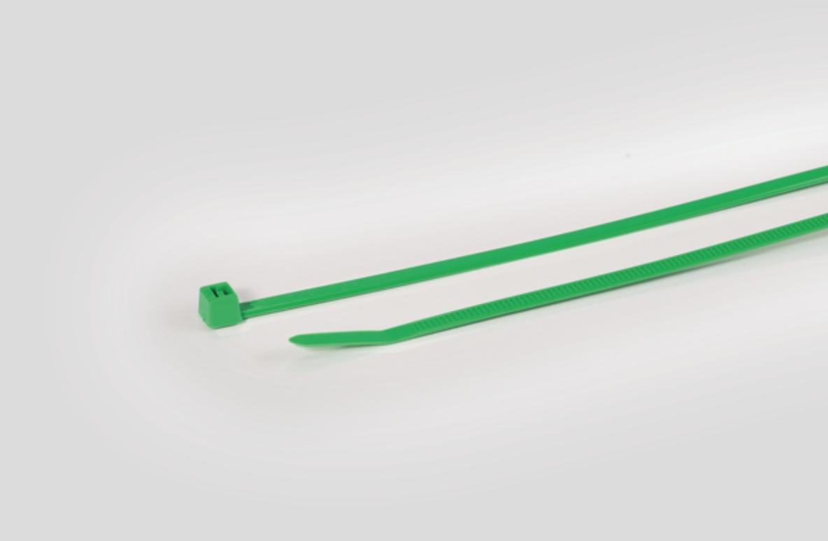 Hellermann Tyton T50R cable tie Polyamide Green 100 pc(s)