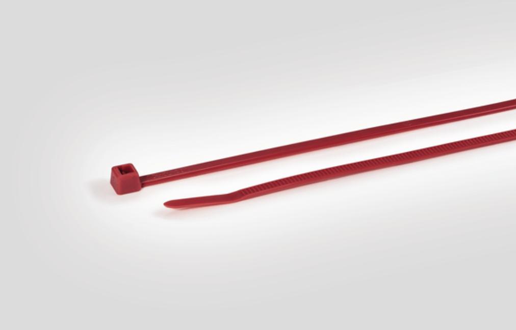 Hellermann Tyton T50R cable tie Polyamide Red 100 pc(s)
