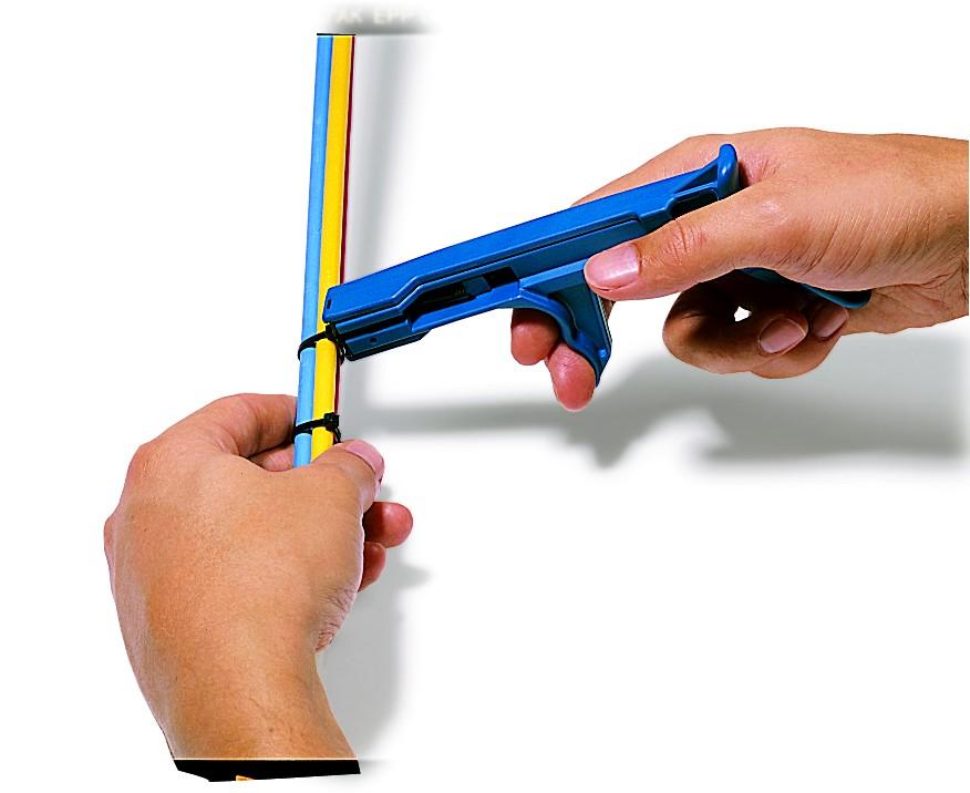 Hellermann Tyton MK20 Manual tensioning tool Blue Plastic