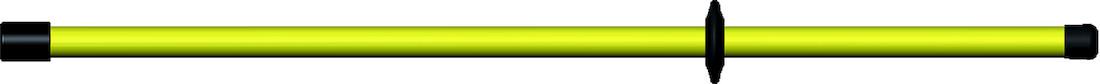 Horstmann 66-0101-001 line voltage detector accessory Extension rod Black, Yellow 111.7 cm