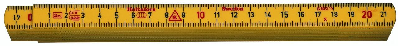 Hultafors 200304 folding ruler Polyamide 1 m