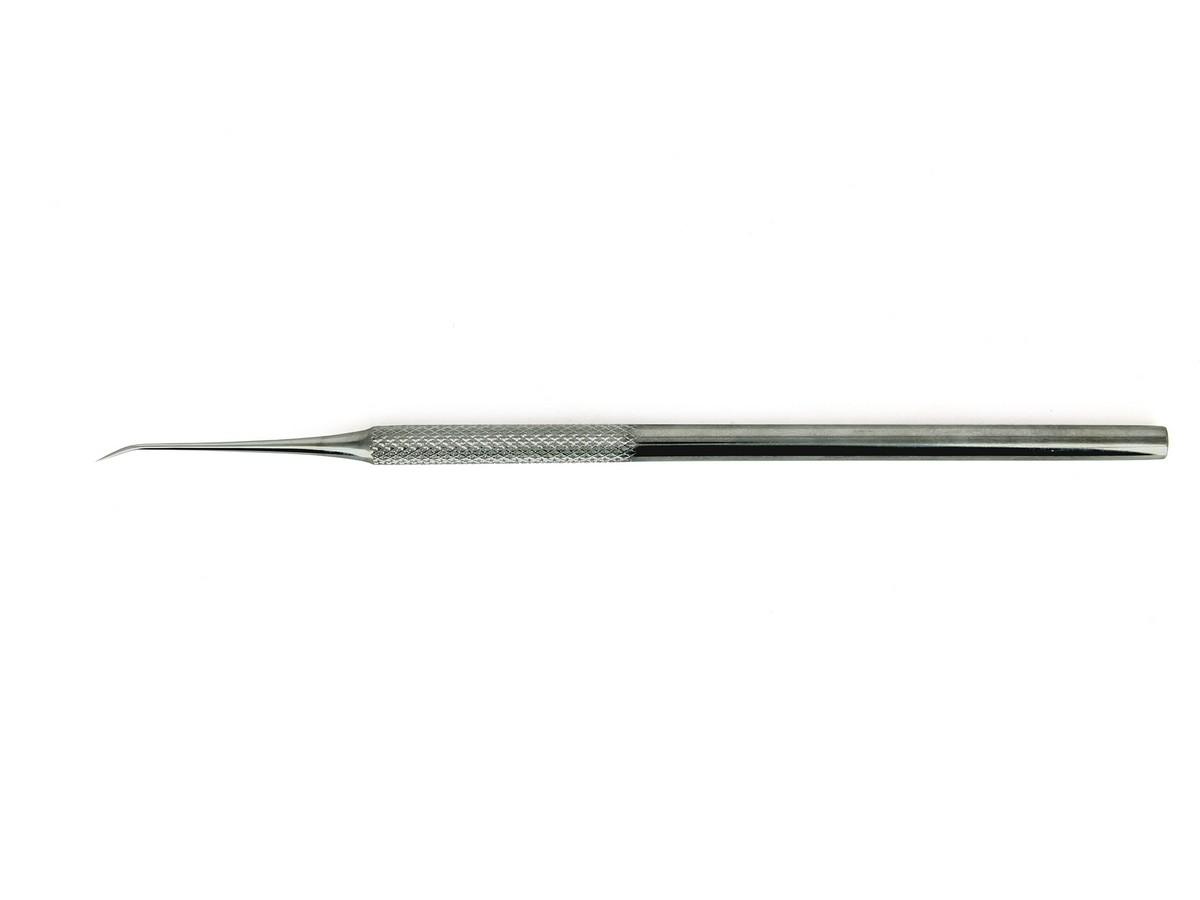 Probe with angle needle tip