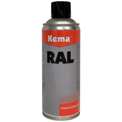 RAL-9005 deep black spray 500ml; aerosol can slightly glossy, not shiny