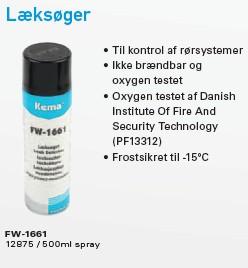 Leak detector 500ml; aerosol can