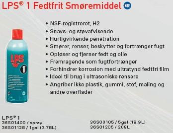 Grease-free lubricant 379ml; aerosol can