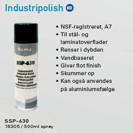 Industrial polish 500ml; aerosol can