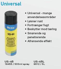 Universal spray 500ml; aerosol can
