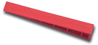 LEMP Wedge Plastic, red without Groove