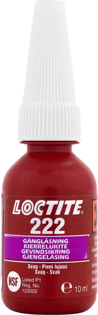 Loctite 222 Gel Silicone adhesive 10 ml