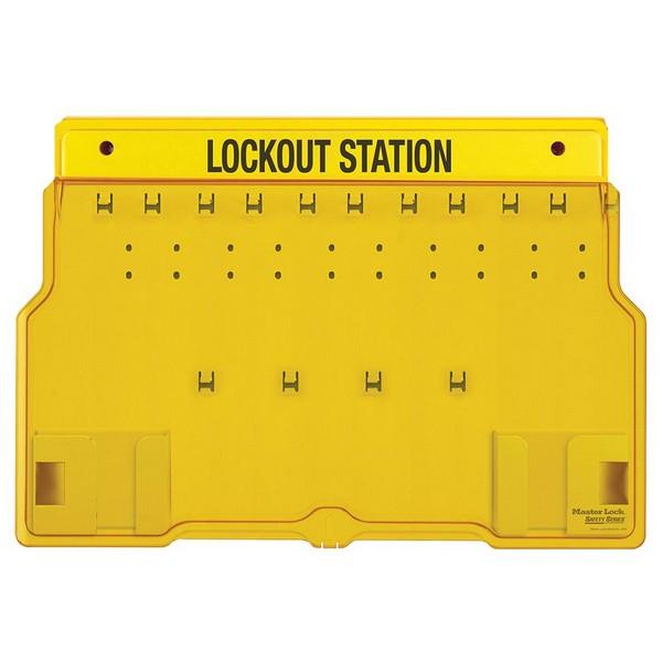 MASTER LOCK 10-lock padlock station, unfilled