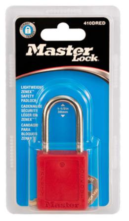 MASTER LOCK 410RED padlock Conventional padlock