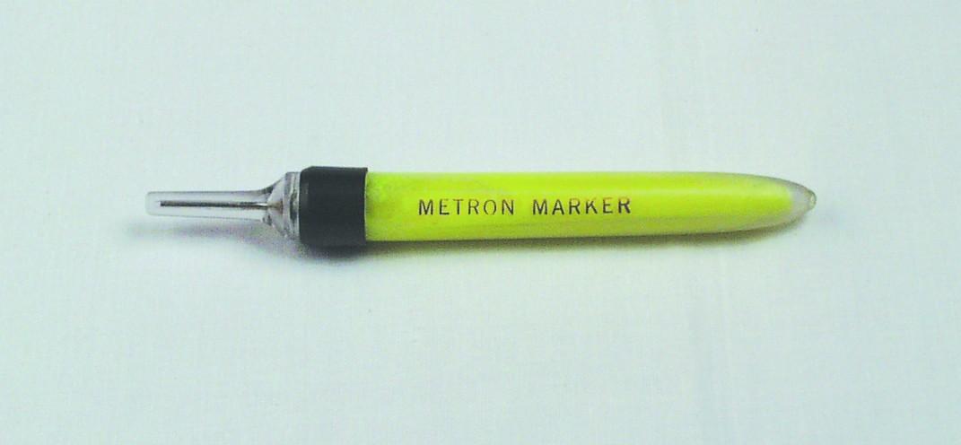 Metron marker standard needle permanently yellow