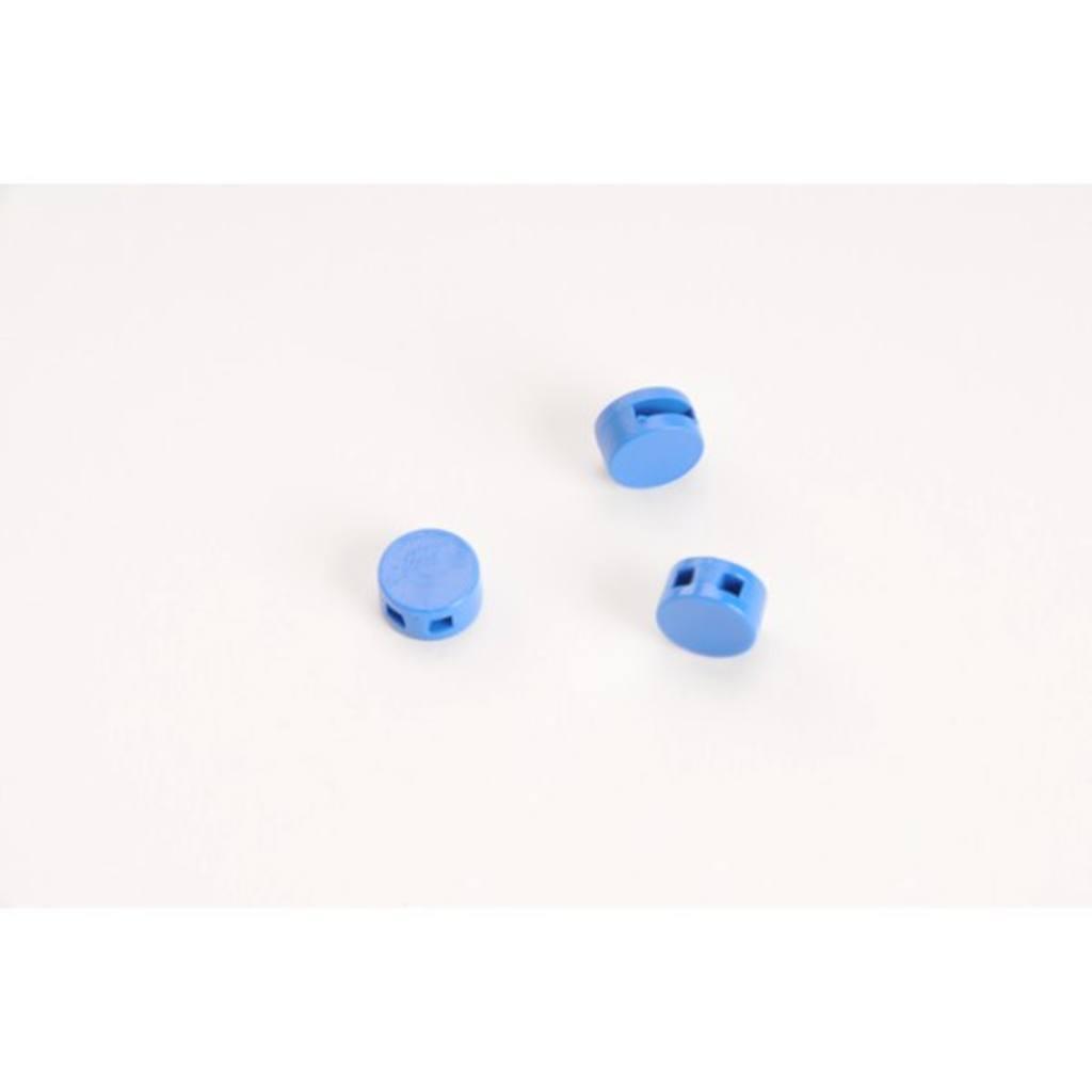 Plastic seals, blue, 9mm 1000 pcs