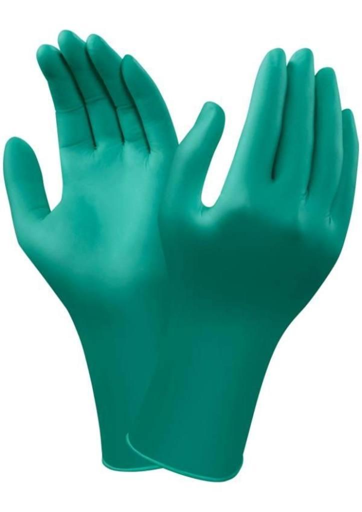 Disposable gloves, nitrile 100 pcs M-powder-free LONG shaft 30cm