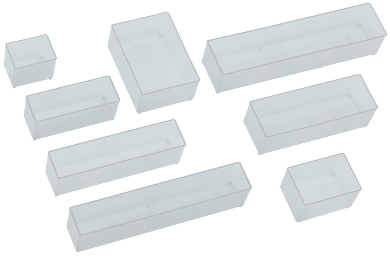 raaco Insert 55 A9-4 Small parts box Polypropylene (PP) Transparent