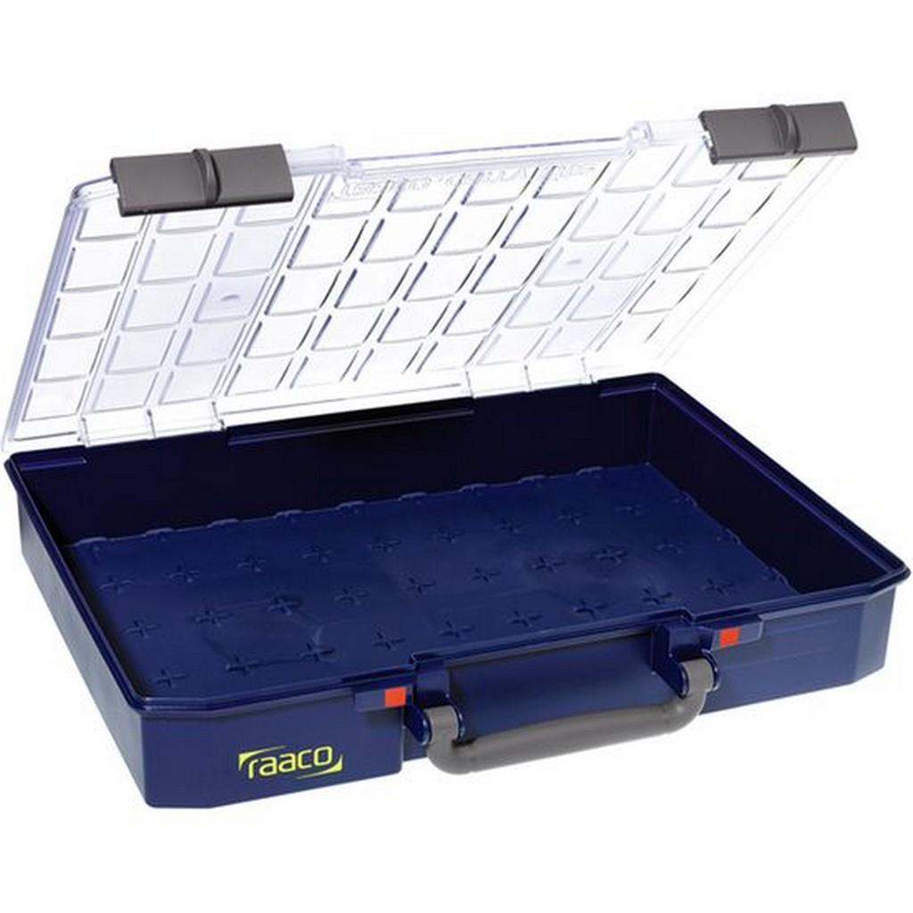 raaco CarryLite 80 Tool box Polycarbonate (PC), Polypropylene Blue, Transparent
