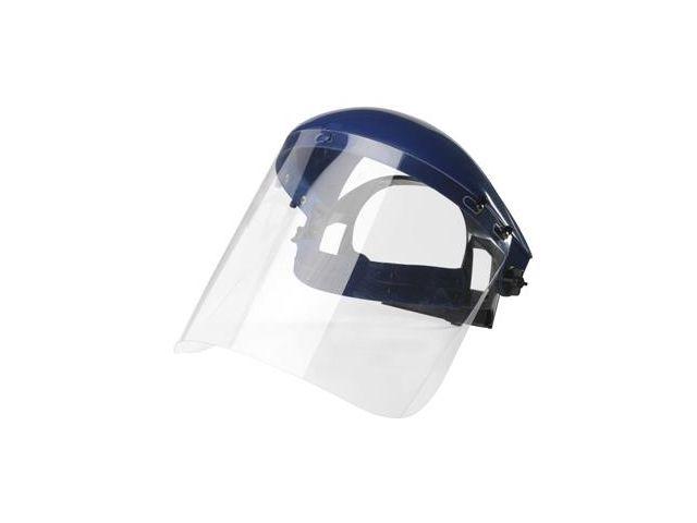 Visor with forehead protection for electrical work, arc safe