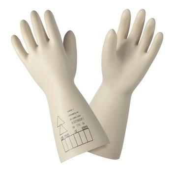 Natural latex glove 500V cl.00 36cm long 0.6mm thick